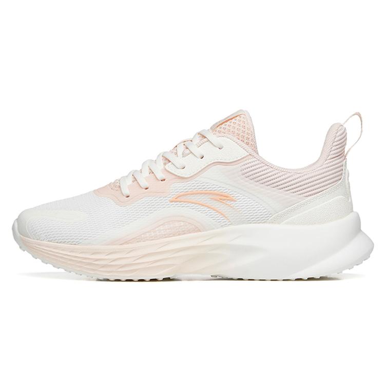 New ANTA Running Collection Running Shoes Women's Low Top Ivory White/Fair Skin Tone 922235529-5