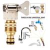 Universal Hose Tap Adapters Faucet Tap Connector Garden Water Hose Pipe Fitting Faucet Adapter Watering Garden Tool 15-23mm