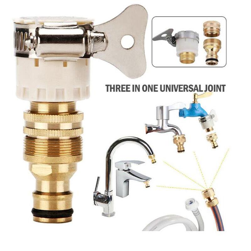 Universal Hose Tap Adapters Faucet Tap Connector Garden Water Hose Pipe Fitting Faucet Adapter Watering Garden Tool 15-23mm