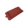 Silicon Chocolate Bar Mold 22x10x0.8cm Chocolate Baton Mold Baking Tool Brown PrzydaSie.pl