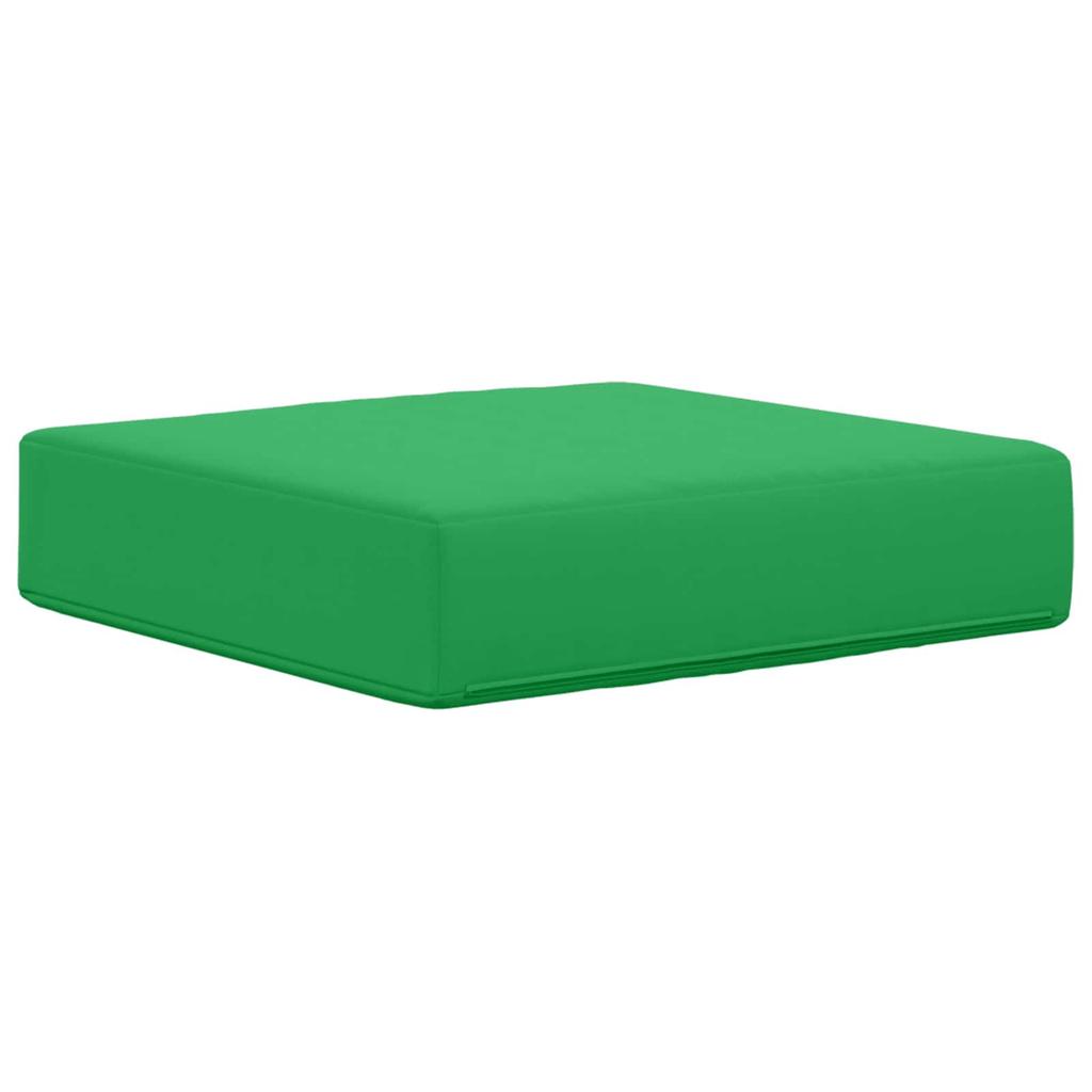Outdoor Seat Cushion Green 40 X 40 X 8 Cm 100percent Polyester