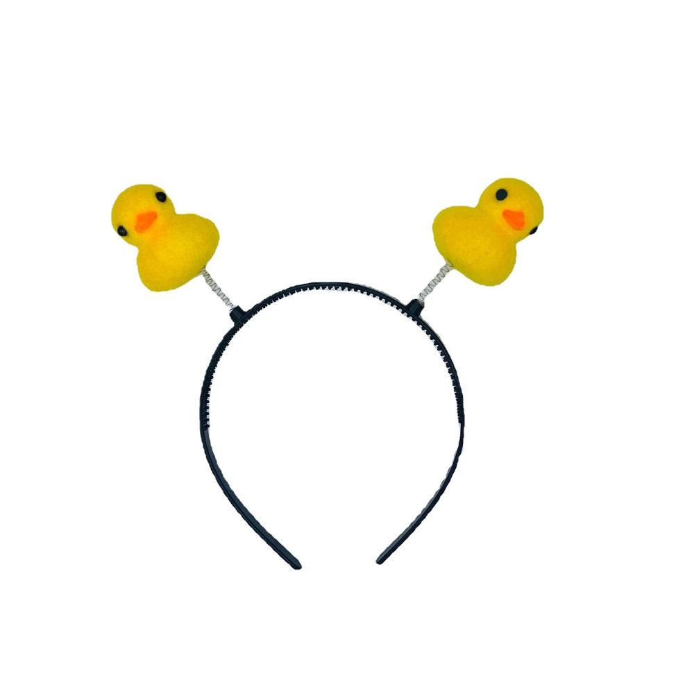 Sunflower Yellow Duck Headband Star Children Hair Bands Funny Cartoon Hair Hoop  Performance