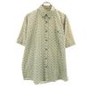 D'VASSI 90s Old Overall Handle Short Sleeve Button Down Shirt M Multi Men's Used