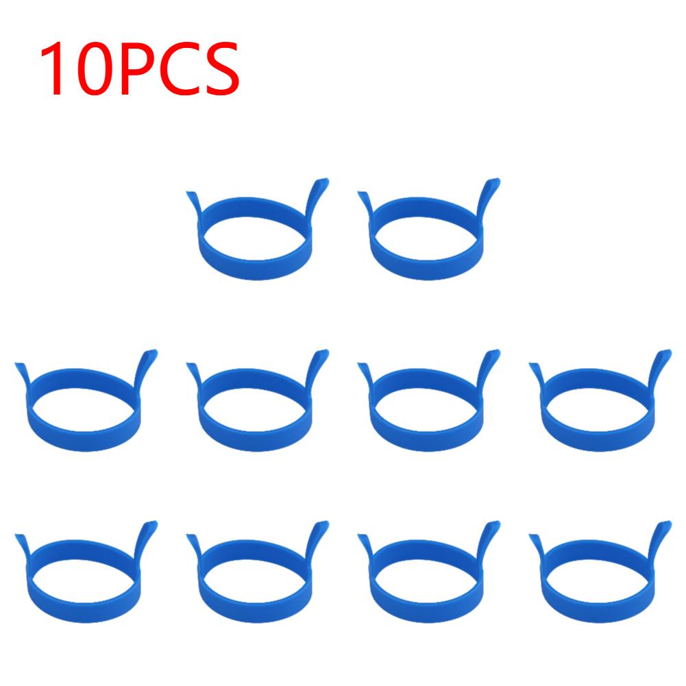 1-10Pcs Silicone Ring Fried Egg Mold Nonstick Pancake Ring Molds Heat Resistant Kitchen Omelette Tool Creative for Cooking DIY