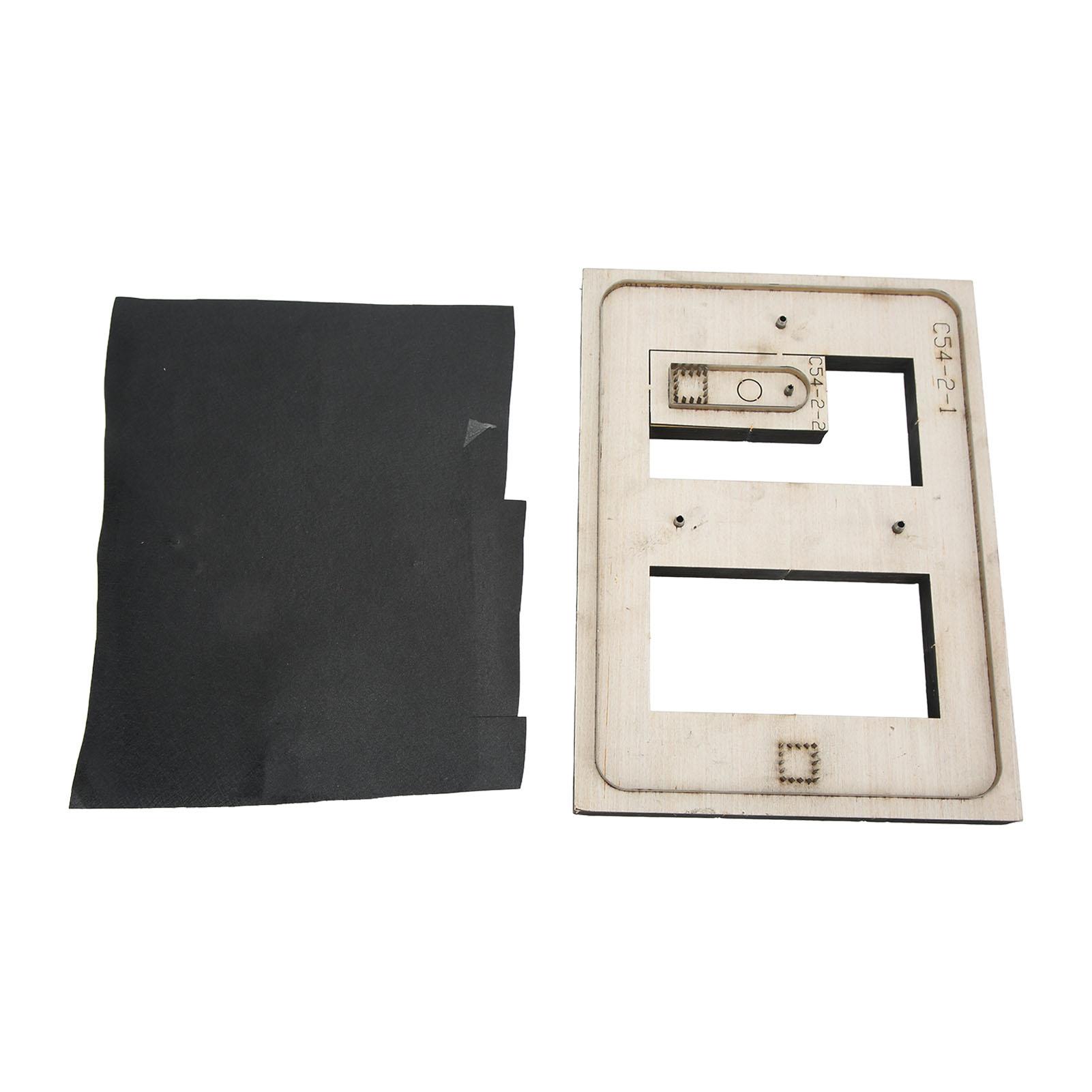 

Вырубной штамп для кожи C54 из высокоуглеродистой стали с толстой основой, простой в использовании вырубной штамп для кожи