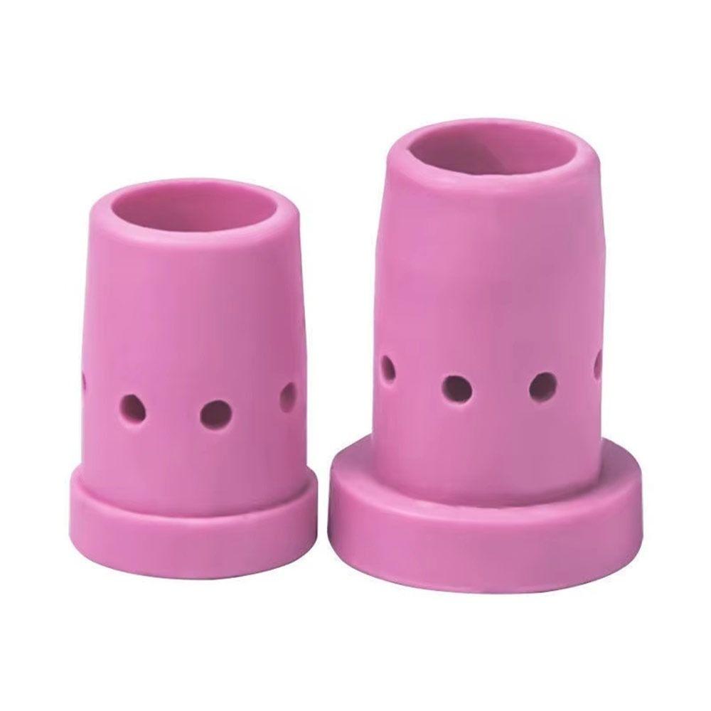 10Pcs Alumina Ceramic Ceramic Current Shunt Welding Torch Gas Diffuser for MIG CO2 Welding Torch