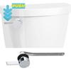 Easy Installs Front Mount Toilet Tank Lever Replacement Kit Toilet Flushing Lever Tool for Leaks Or Adhesive Flush Handles