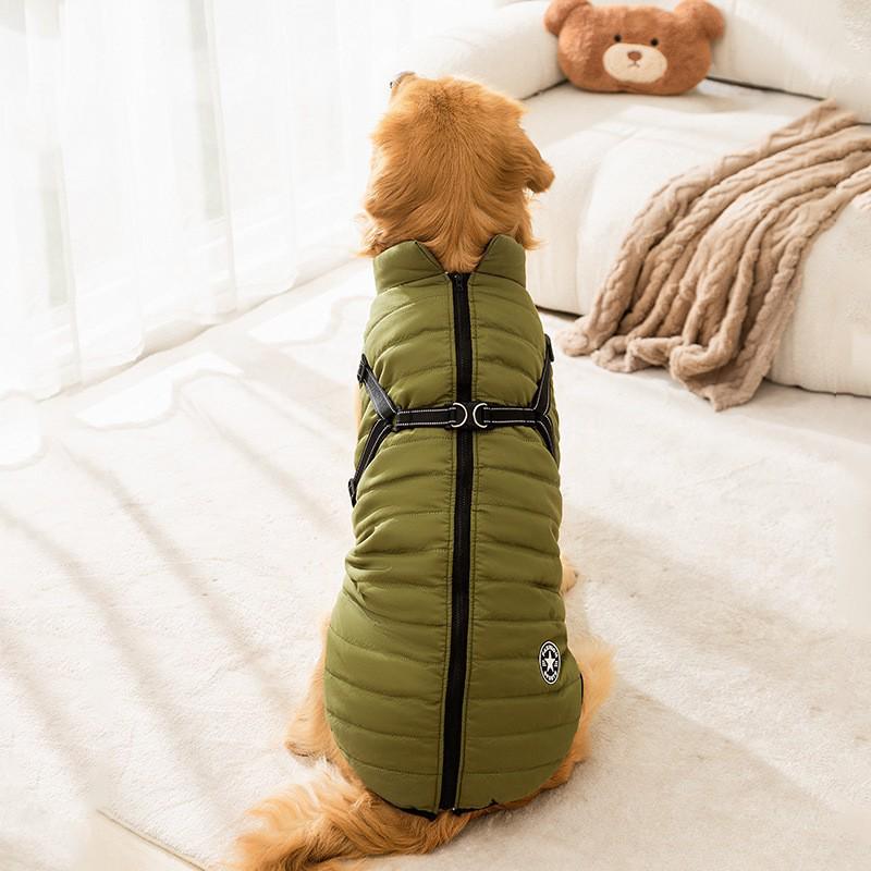 Haine Călduroase de Toamnă și Iarnă pentru Câini Mari și Mijlocii - Potrivite pentru Golden Retrievers, Border Collies, Huskies, Îmbrăcăminte pentru Animale de Companie cu Două Picioare