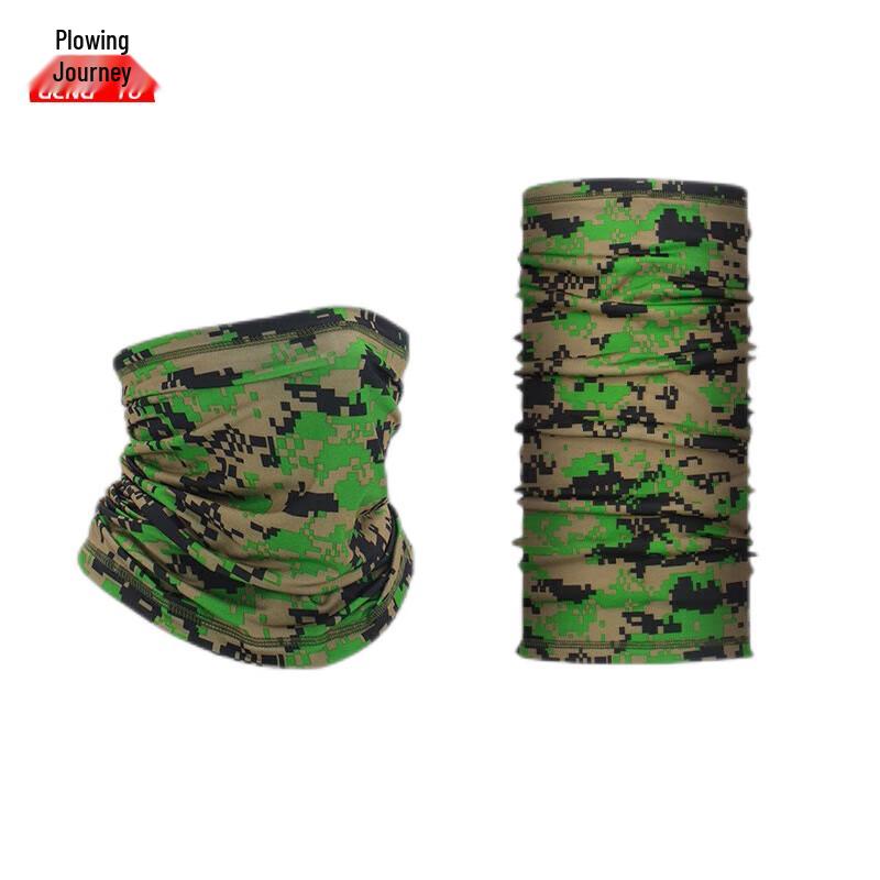 

Gengtu Ice Silk Camo & Grid Multifunctional Headwear