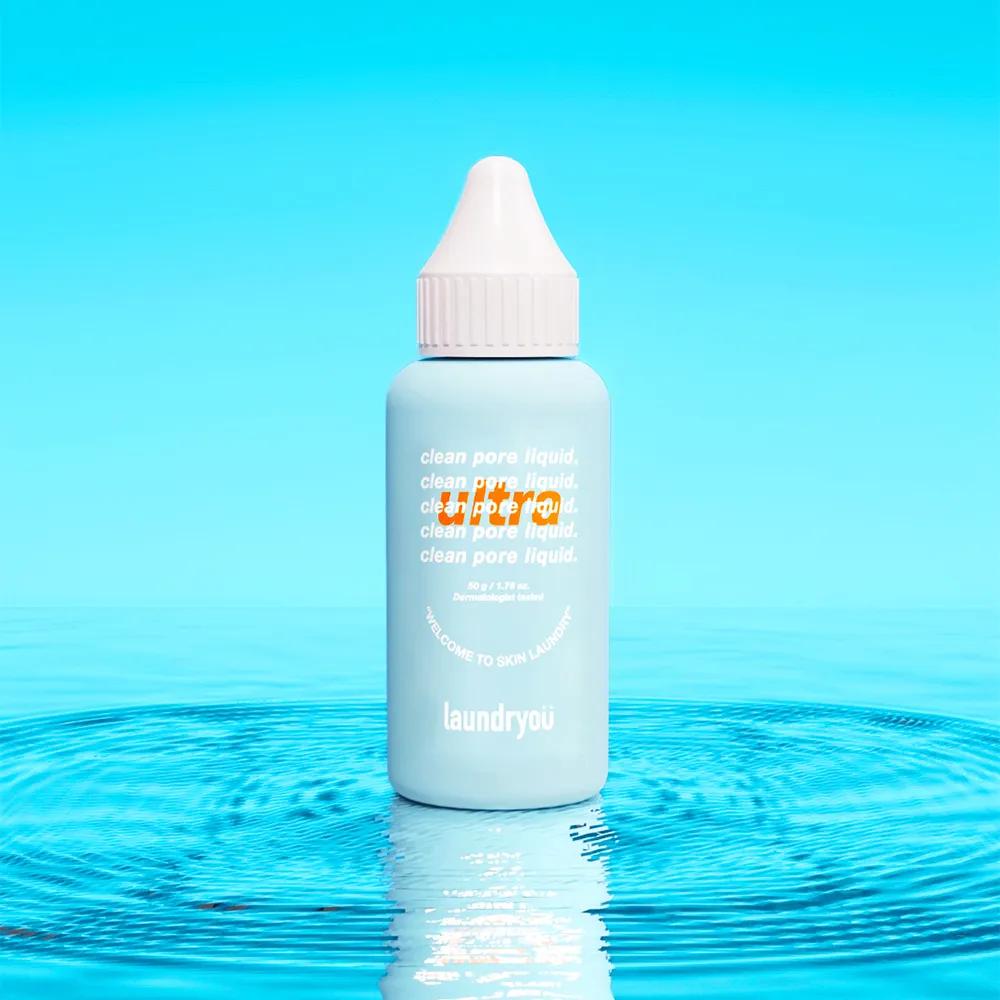 Laundryou Clean Pore Liquid Ultra 50g Set (+Cotton Pads 15ea)