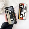 Retro Camera Vintage Cassette Tape Old Case for Motorola Moto Edge 50 30 Fusion 40 NEO Ultra Pro G22 G23 G20 G35 G84 G13 G53