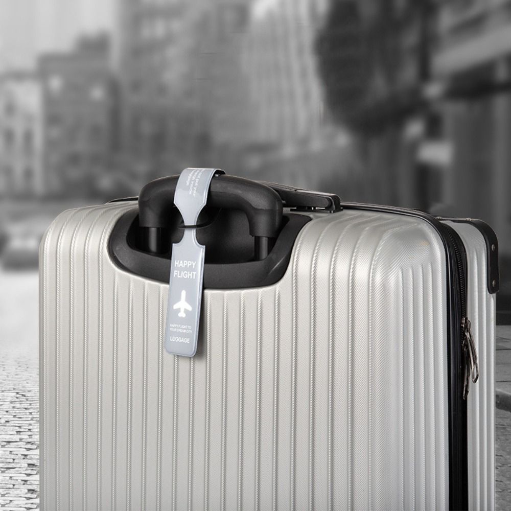 Baggage Name Tags PVC Luggage Tag Boarding Pass Boarding Pass Tag  Airplane Check-in