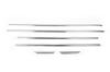 Window Moldings (6 Pcs, Stainless Steel) for Mercedes C-class W204 2007-2015