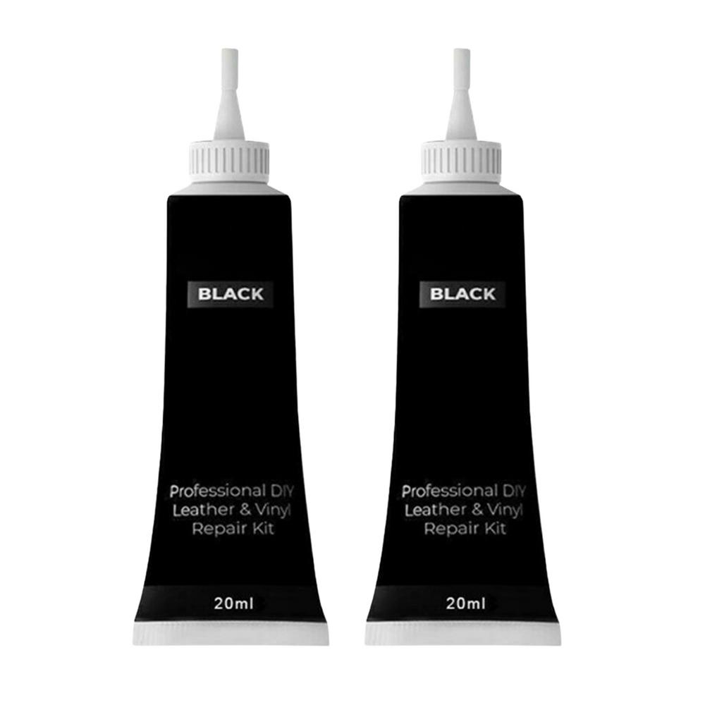 

2024 2 шт. Набор для ухода за автомобилем Кожа Кожа Ремонт Жидкость Инструмент Авто Сиденья Диваны Пальто Дыры Царапины Трещины Восстановление Черный