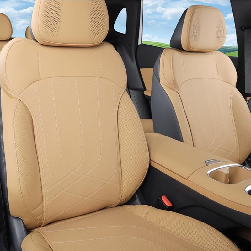 For Geely Galaxy Starship 7 EM-i 2024-2026 Car Seat Covers Cushion Breathable Back Cushion Durable Protective Pad Accessories