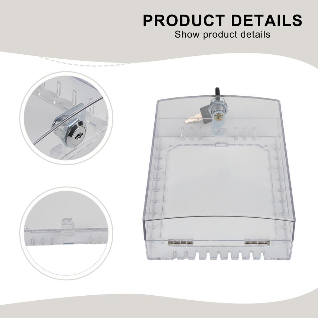Thermostat Lock Box Transparent Lock Box Installation Accessories