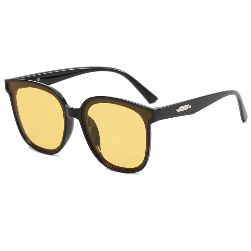 Korean Version Of The Big Frame Square Sunglasses Men's And Women's Fashion Trend Retro UV Protection Sun Glasses