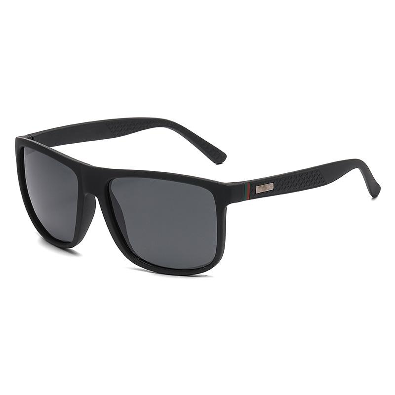 Fashion Polarized Sunglasses Men s Driving UV Resistant High-definition European American Square Trendy Glasses