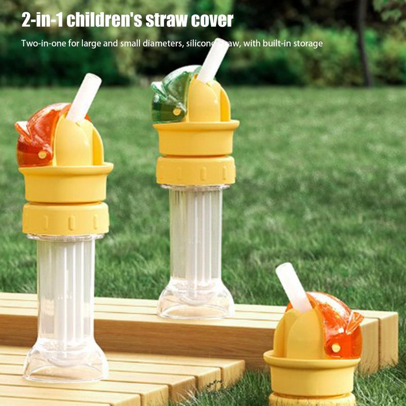 Water Bottle Spout Adapter for Kids Silicone Bottle Top Spout Adapter Water Bottle Tops for Most Standard Bottles Bottle Topper