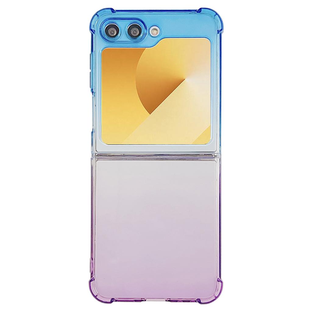 For Samsung Galaxy Z Flip7 FE 5G/Z Flip6 5G Case Gradient Color Anti-Scratch TPU Phone Cover