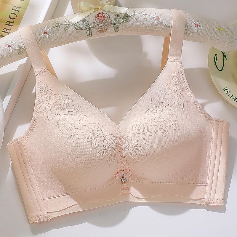 New vest without steel ring adjustment bra cover gathered anti-sagging medium and thick cup can be