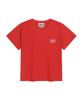 Malittepeulangsowajeobeo W Antique Classic Logo Slim Crop Tee Red