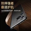 Wobiloo Luxury Genuine Leather Flip Phone Cases For Huawei  Pura70 Pro Plus Leather Half Pack Phone Cover Case Shockproof