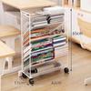 Miling Rolling Desk Storage Cart
