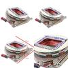 Intricately Detailed 3d Puzzle Of Uk Emirates Football Field Stadium For Kids And Adults
