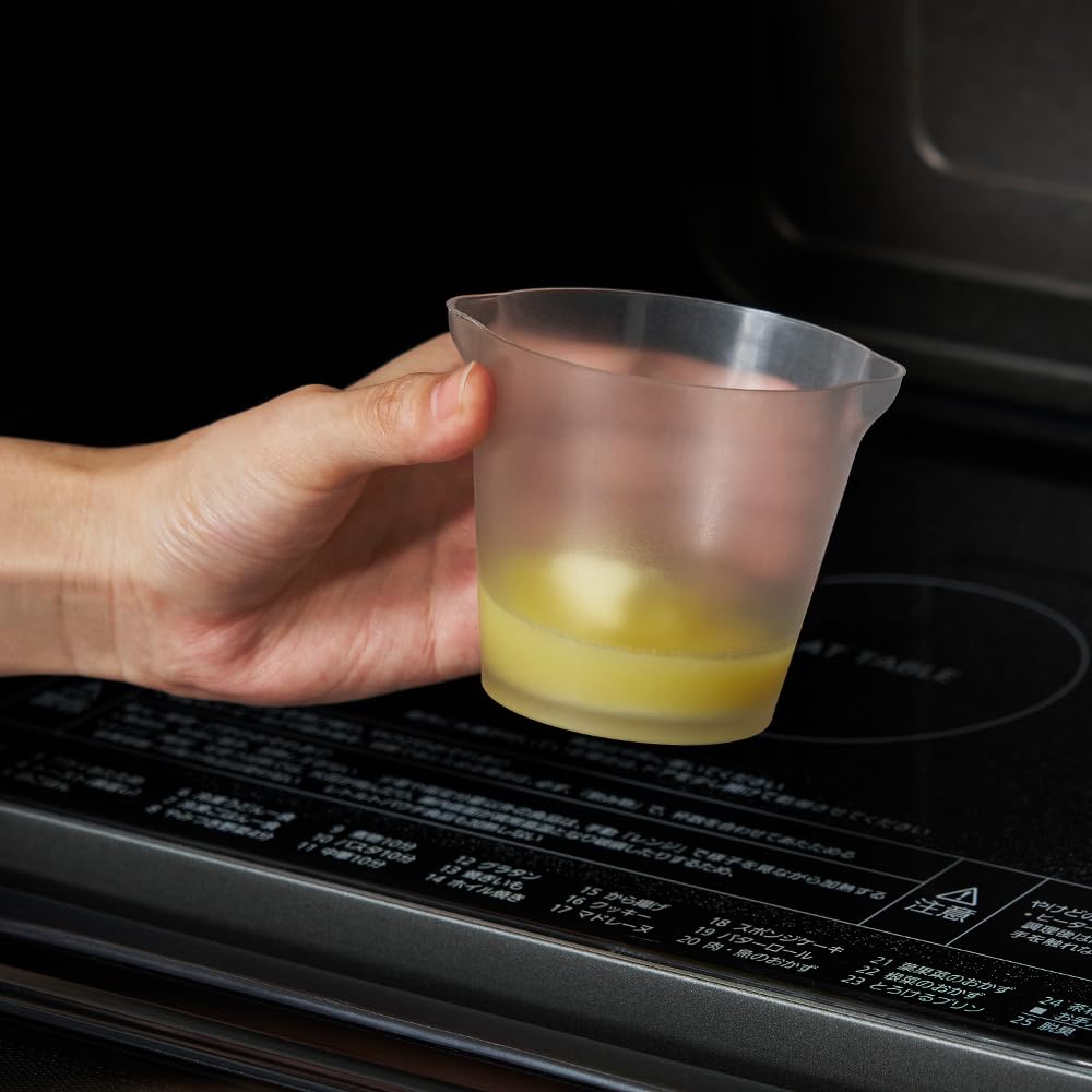 H Concept H Tag Dressing Homemade Dressing Measuring Measuring for Making Sauces Maker, Cup, Cup, Spoon, (Gray)