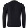 Men's  Fashion  Knitting  Pullover  Long Sleeves  Loose  Flip Collar  Sweater