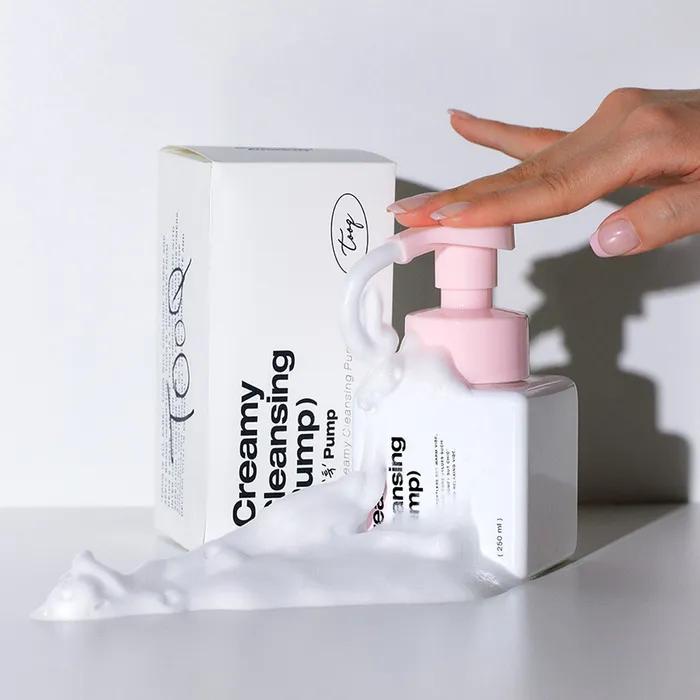 

Кремовый очищающий дозатор