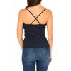 Dünnes Trägertop mit geripptem Stoff 3Y5H2A-5M1WZ Damen
