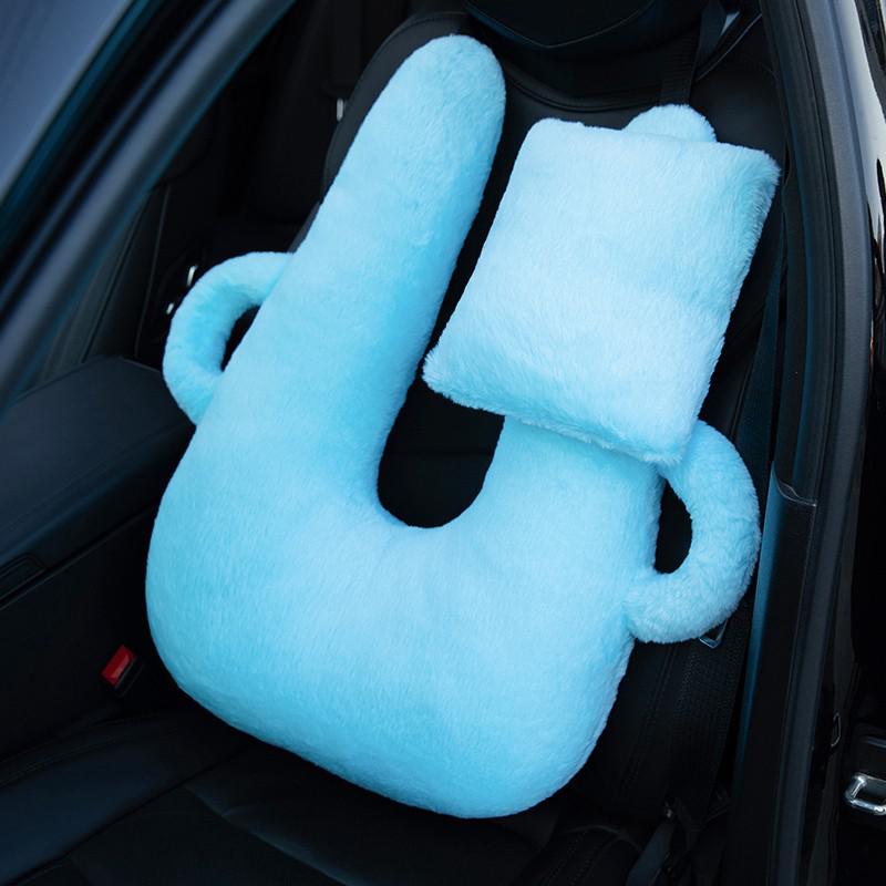 

Non-Toxic Children S Car Pillow Sleep Headrest Cartoon Car Rear Seat Protection Shoulder Pillow Car Seat Belt Sleep Pillow Car Neck Pillow