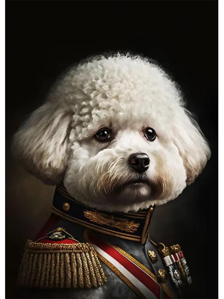 Nowoczesna moda zwierzęca szlachetny rocznik lew tygrys pies niedźwiedź 5DDIY diamentowe malowanie sztuka ścienna obraz dekoracja salonu