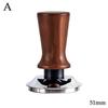 Coffee Powder Press Solid Wood Handle and Stainless Steel Elastic Powder Ham less