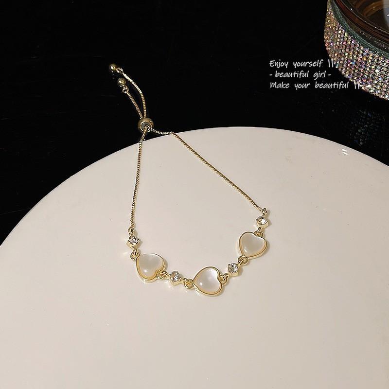Popular Ultra-shiny Zircon Bracelet for Women, Versatile and High-end, New Chinese Style Vintage Butterfly Jewelry