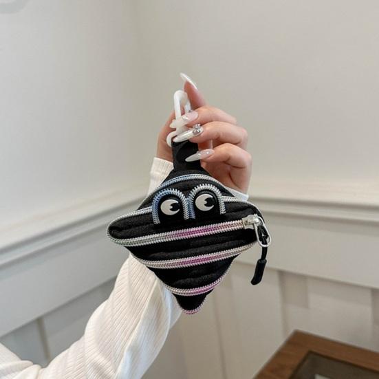 Mini Coin Purse Cute Big Mouth Coin Pouch Fun Zippered Coin Bag for Earbuds Lipstick Trendy Bag Accessory