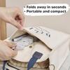 2PCS Foldable Travel Hanger Portable 5 Holes Clothes Drying Rack for Home Use Hotels Dormitories Universal Hook Clothing Rack