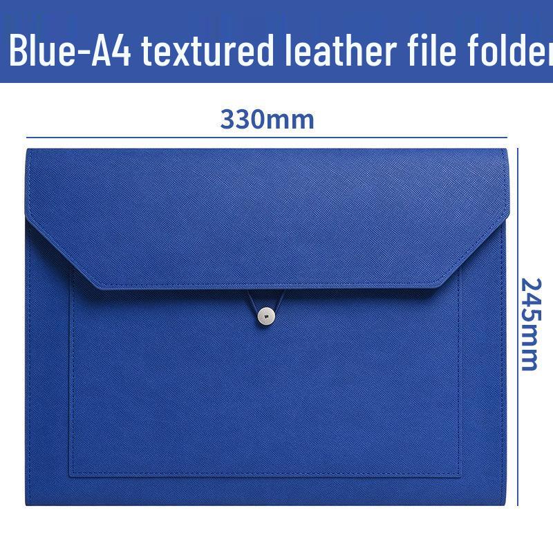 Leather Document Bag for Contracts and Invoices, A4/A5