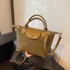 Light Luxury Casual High-end Bag Women's New Lightweight Nylon Cloth Dumpling Bag Commuter Messenger Bag