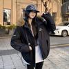 Winter New Down Cotton Clothes Women's Casual Tooling Parker Small Thickened Warm Cotton-padded Jacket