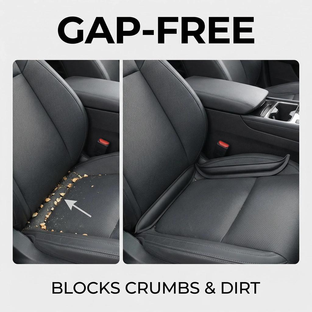 For 2026-2026 Peugeot 206 SW Plug-in Car Seat Gap Filler Elastic Crevice Filling Strip Anti-dropping Blocker