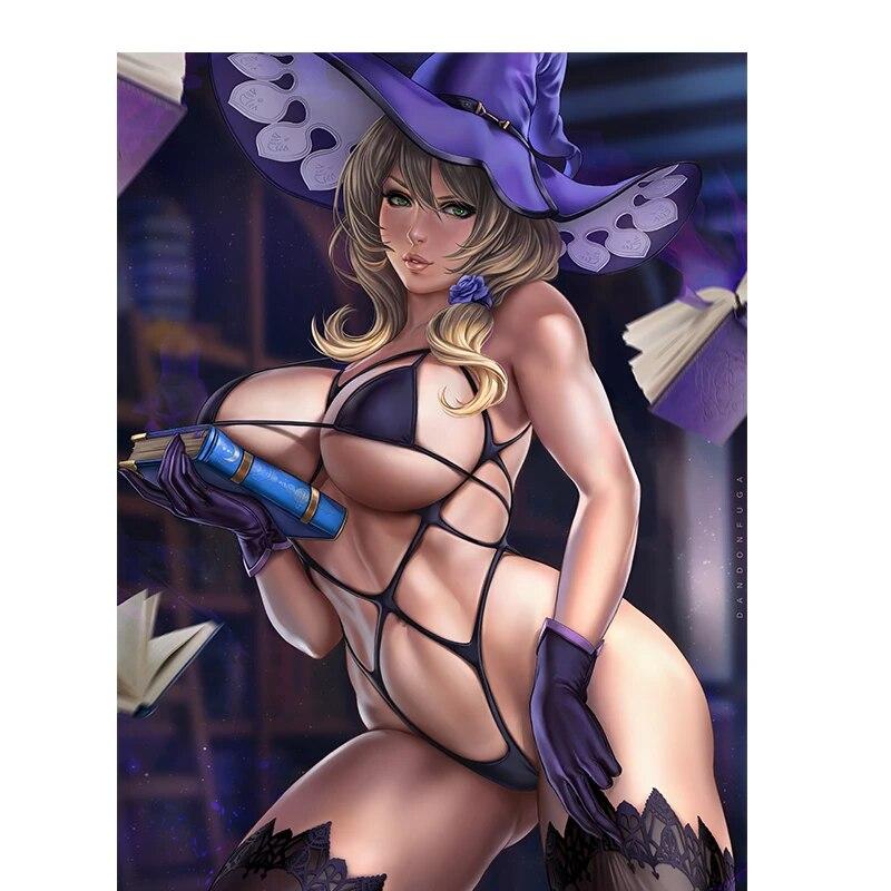 Print Canvas Anime One Piece Nami Offing Sexy Girl Art Living Room Bedroom Home Art Wall Picture