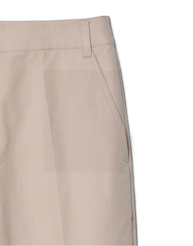 Hejiseu [His] Beige Straight Pants