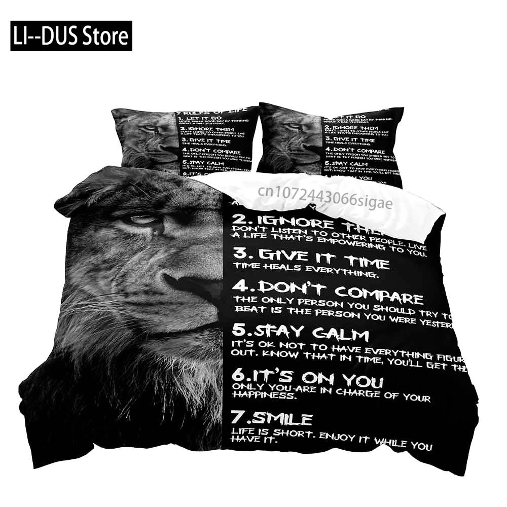 Tiger Bedding Set Duvet Cover Queen, Wildlife Animal Comforter Quilt Cover, Romantic Gifts for Him Men Boyfriend 2 Pillow Shams