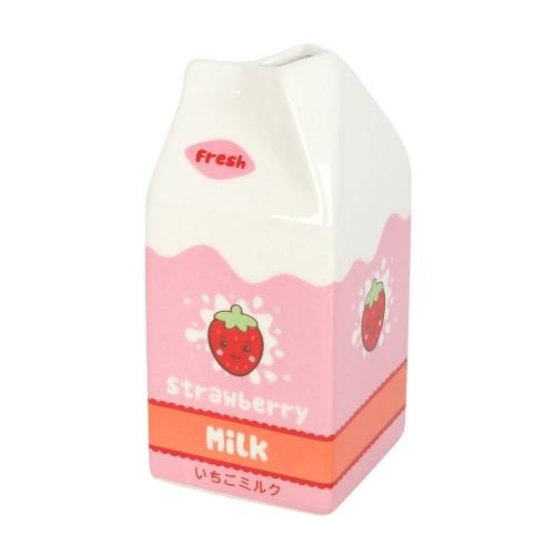 Something Different Strawberry Milk Cartoon Flower Vase