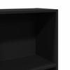 Black Bookshelf 60 x 24 x 109 cm Particleboard