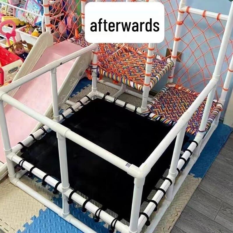 WEZHO Kids Indoor Bungee Trampoline