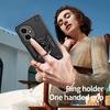 For Honor 400 5G (Global) Case with Ring Holder Kickstand PC + TPU Anti-Fall Phone Cover